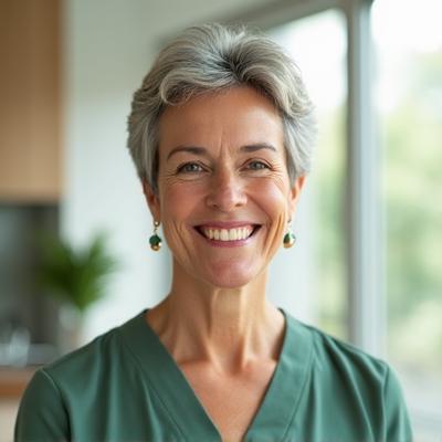Portrait of Ava Thomsen, Co-Founder and Lead Wellness Coach