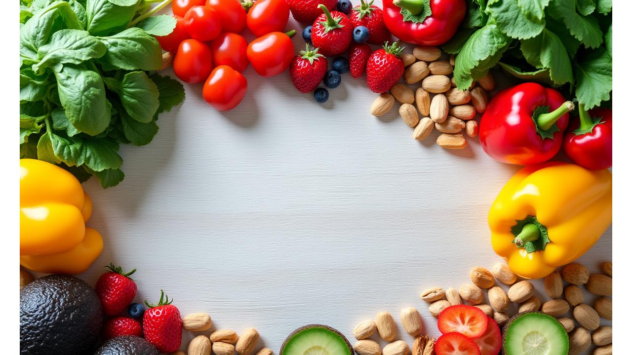 Featured article image showing vibrant healthy food ingredients