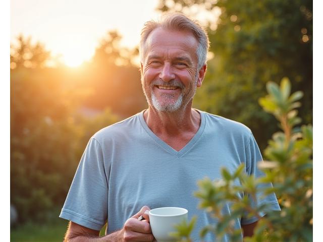 Michael, a Vital Zenith member, looking energized